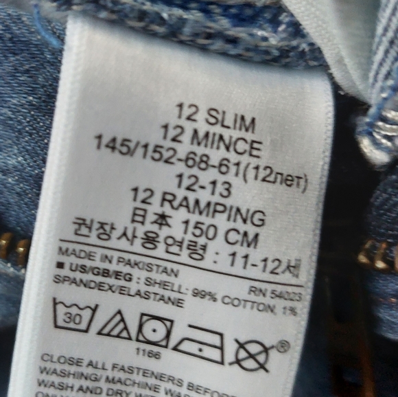 Gap boy 12 slim jeans vguc - Picture 13 of 16